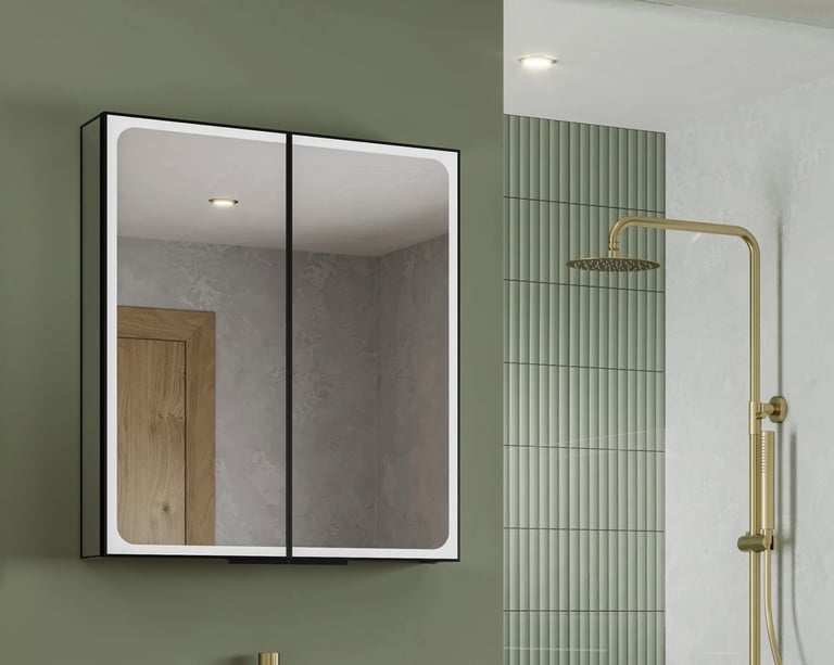 image for Half price bathroom mirrors
