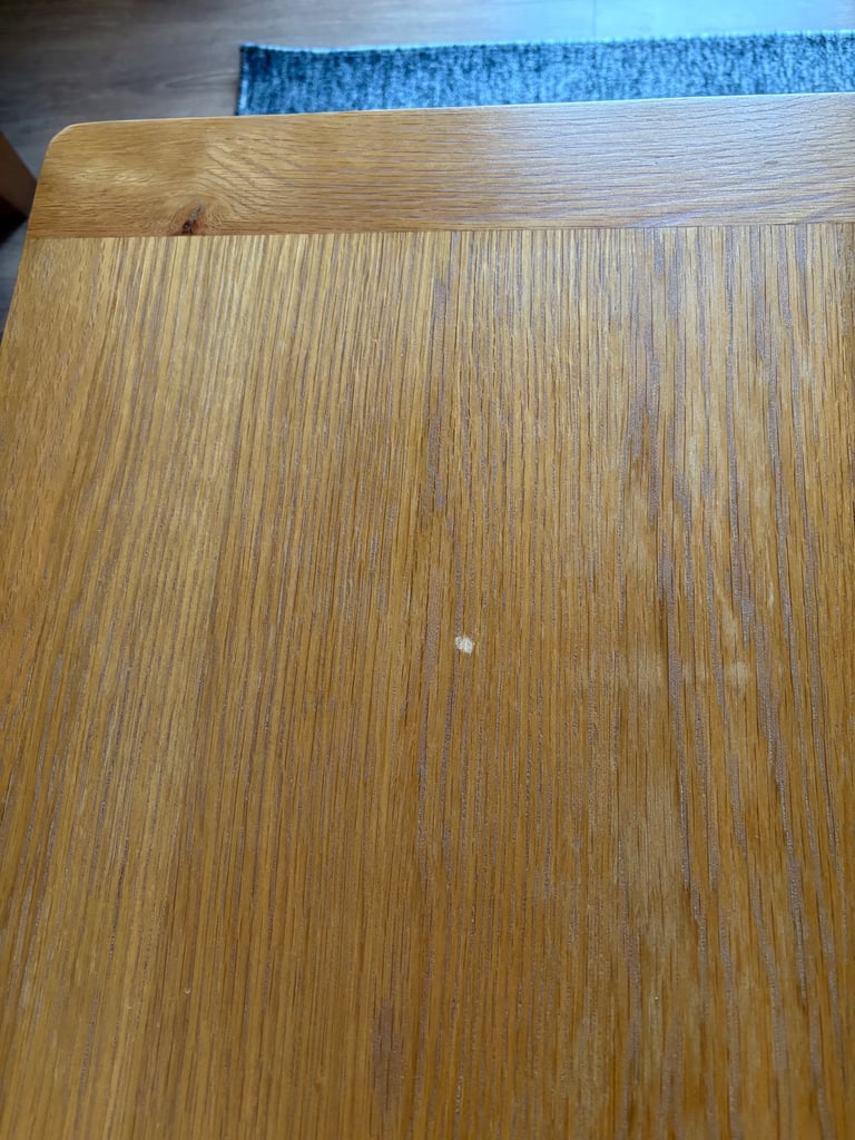 Solid oak nest of tables