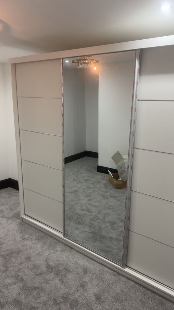 image for Brand new white sliding door wardrobe