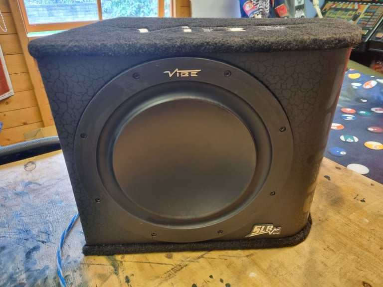 Subwoofer and amp 