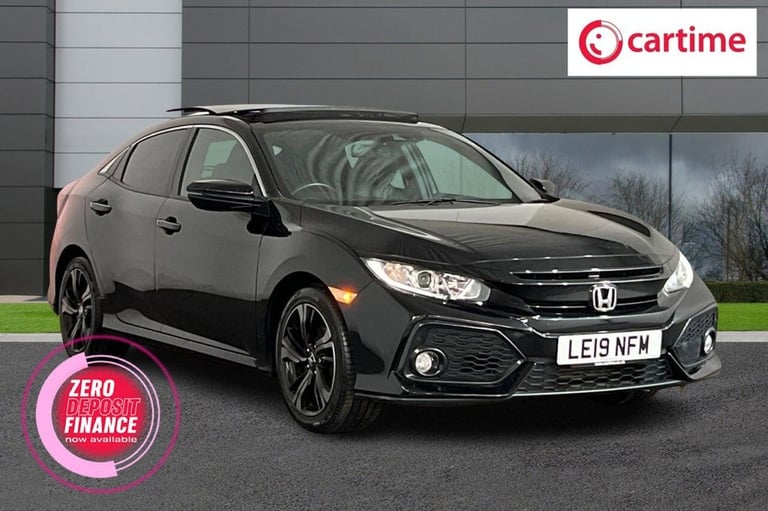 2019 19 HONDA CIVIC 1.0 VTEC TURBO EX HATCHBACK 5DR PETROL MANUAL EURO 6 (S/S) (