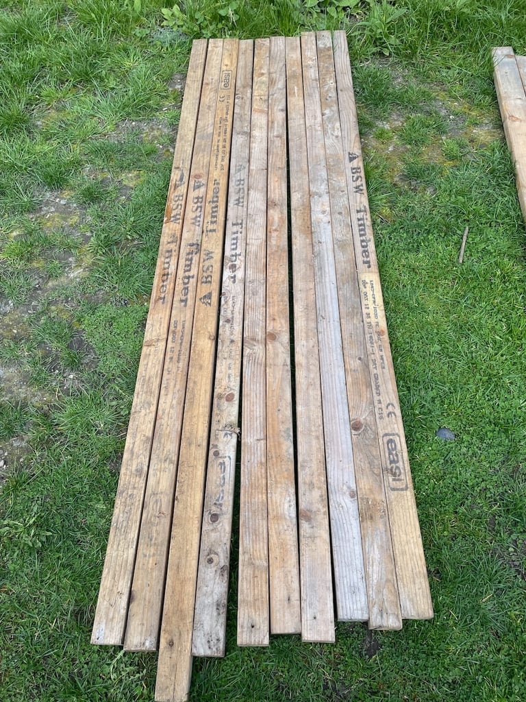 Wood Timber 3.6 x 6.3 x 231.5cm