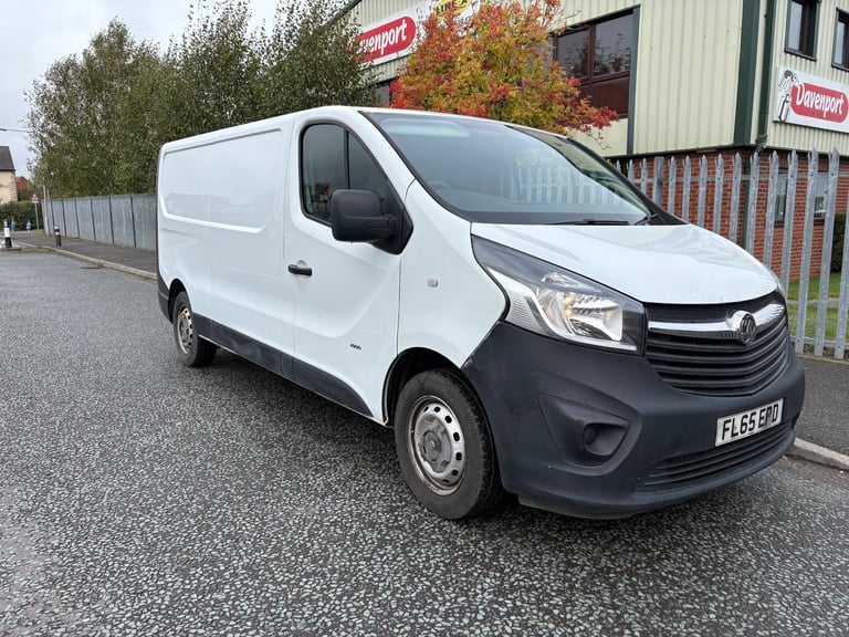 Vauxhall Vivaro 1.6CDTI LWB MOT Ready for Work Like Trafic Van 
