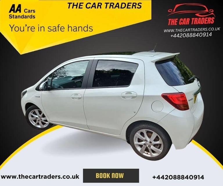 2014 Toyota Yaris 1.5 Hybrid Excel 5dr CVT HATCHBACK PETROL/ELECTRIC Automatic