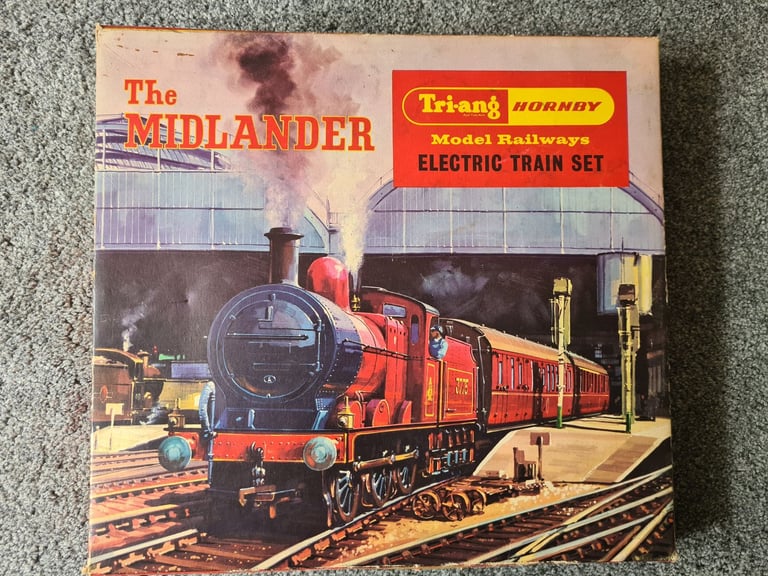 image for The Midlander Vintage Electric Train Set