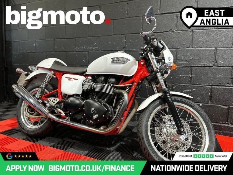 2011 60 TRIUMPH THRUXTON 900 FINANCE SPECIALISTS APPLY NOW