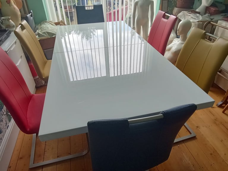 image for Dining table and 6 chairs 
