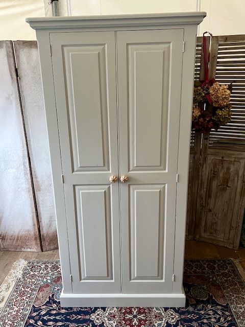 image for Gorgeous solid pine single wardrobe – local delivery