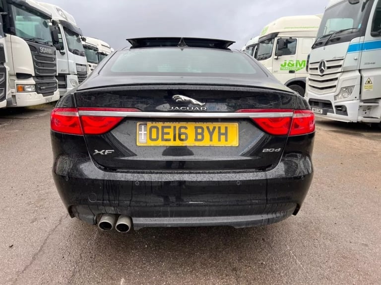 2016 JAGUAR XF R-SPORT 2.0 DIESEL AUTOMATIC DAMAGED SALVAGE 