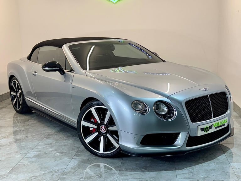 2015 Bentley Continental 4.0 V8 GTC S Auto 4WD Euro 5 2dr CONVERTIBLE Petrol Automatic