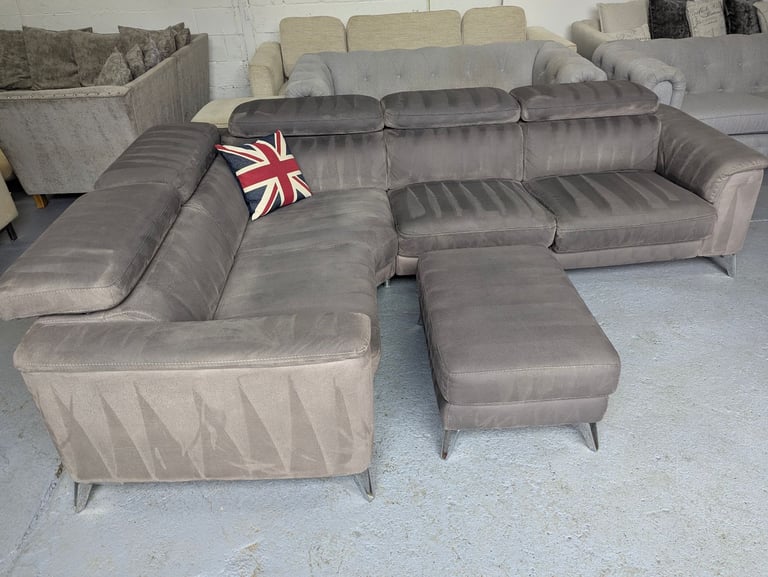 DFS Tahiti Corner Sofa Power Recliner (FREE DELIVERY)