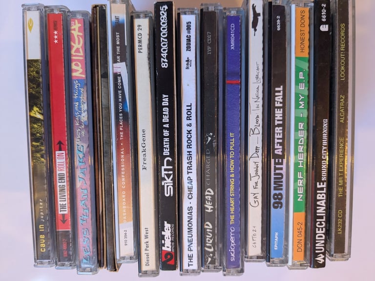image for 15x CD albums Rock Punk Metal Indie