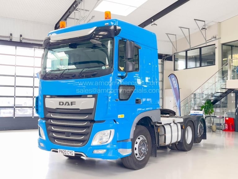 2020 (20) DAF XF 480 SPACECAB 6X2 TAG AXLE