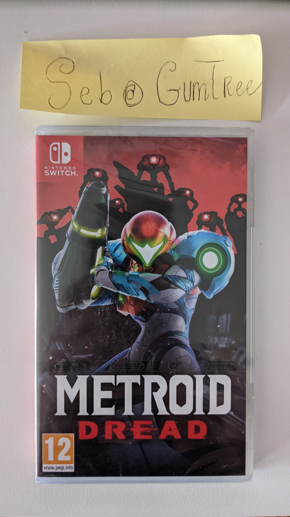 Metroid Dread Nintendo Switch game Brand NEW & SEALED