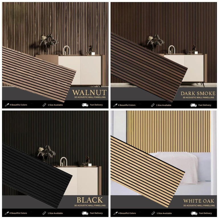 Acoustic Wood veneer wall panels 