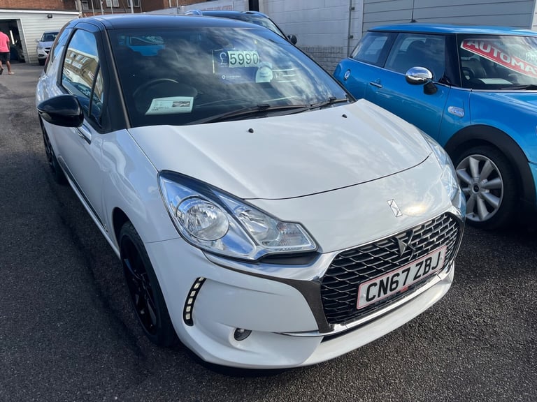 2017 DS Automobiles DS 3 1.2 PureTech 82 Connected Chic 3dr HATCHBACK Petrol Manual