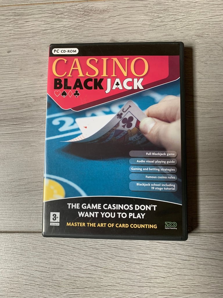 image for Casino Black Jack PC Game - Windows 95/98/ME/2000/XP Video Games PC (1997)