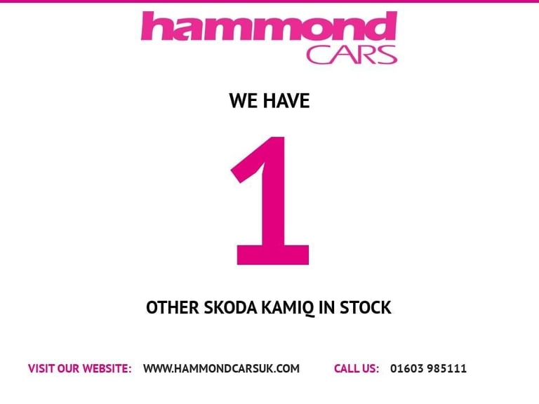 2021 Skoda Kamiq 1.0 TSI SE L SUV 5dr Petrol DSG Euro 6 (s/s) (110 ps) HATCHBACK Petrol Automatic