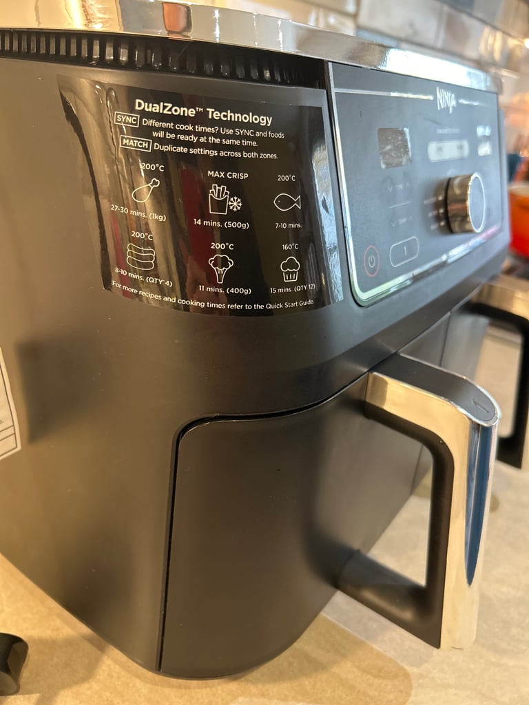 Ninja DZ400UK Dual Zone Air Fryer