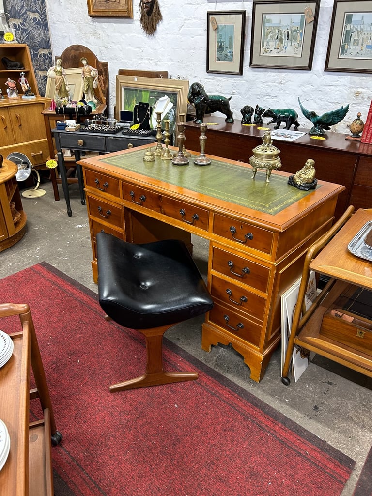 Captains chair and desk for sale sale