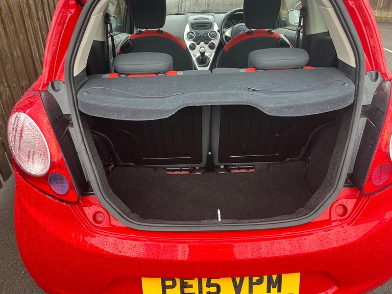 2015 Ford Ka 1.2 Zetec Euro 5 (s/s) 3dr HATCHBACK Petrol Manual