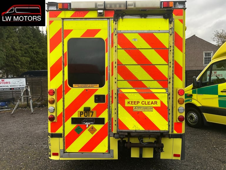 MERCEDES BENZ SPRINTER 519 CDI DIRECT EX AMBULANCE SERIVICS 2017 17 REG EURO 6