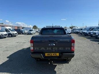 2021 ON 21 PLATE FORD RANGER WILDTRACK 4X4 TDCI 210BHP AUTO DOUBLE CAB 74K ULEZ 