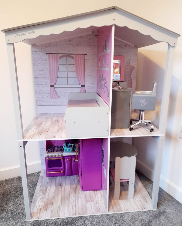 image for Our Generation Dolls House/ Designa Friend with furniture