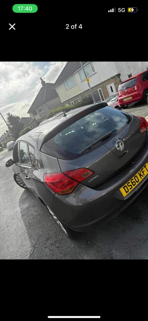 Vauxhall, ASTRA, Hatchback, 2010, Manual, 1398 (cc), 5 doors