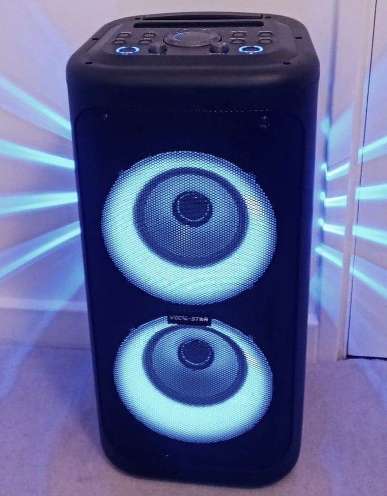 HALF PRICE 300 WATTS VOCAL-STAR BLUETOOTH KARAOKE MACHINE GREAT SOUND