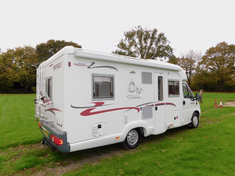 RAPIDO 786F Fiat 2.8 Jtd 4 Berth with Fixed Rear French DOUBLE BED for Sale