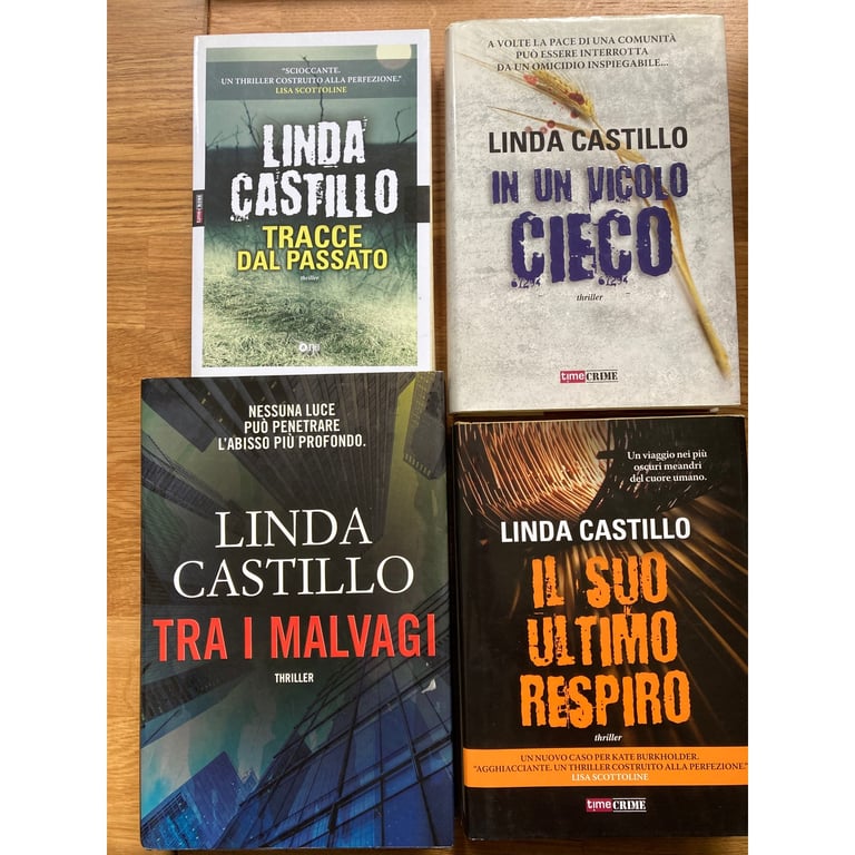 Linda Castillo selection of books in Italian