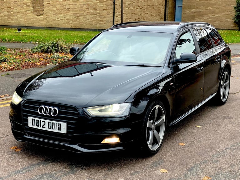 2012 AUDI A4 AVANT BLACK EDITION 2.0 TDI FACELIFT FSH NEW CLUTCH/FLYWHEEL LOVELY CAR