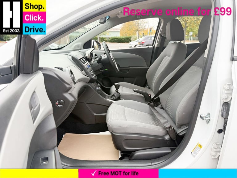 2012 Chevrolet Aveo 1.2 LS Hatchback 5dr Petrol Manual Euro 5 (s/s) (86 ps) HATCHBACK Petrol Manual