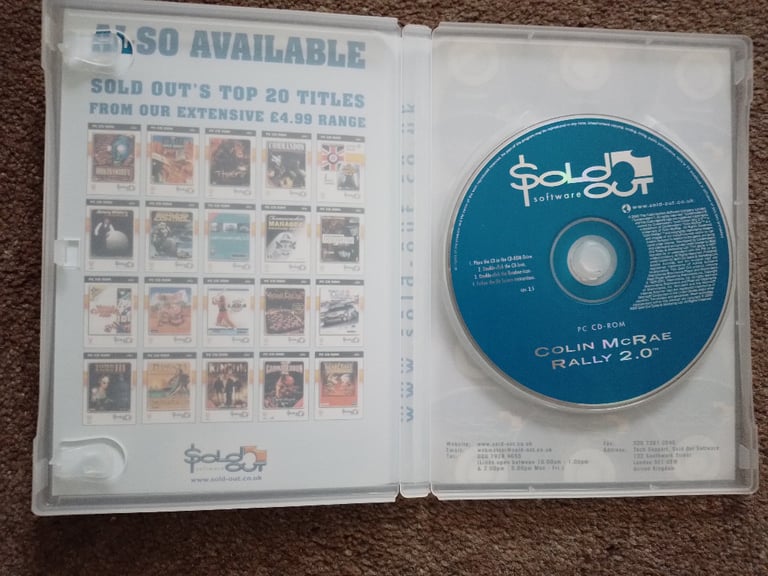 COLIN MCRAE RALLY 2.0 - PC CD ROM