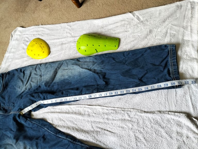 Bull-it 17 SR6 Mens Jeans Motorcycle Regular Leg Covec 36"W Leg 32" Reg