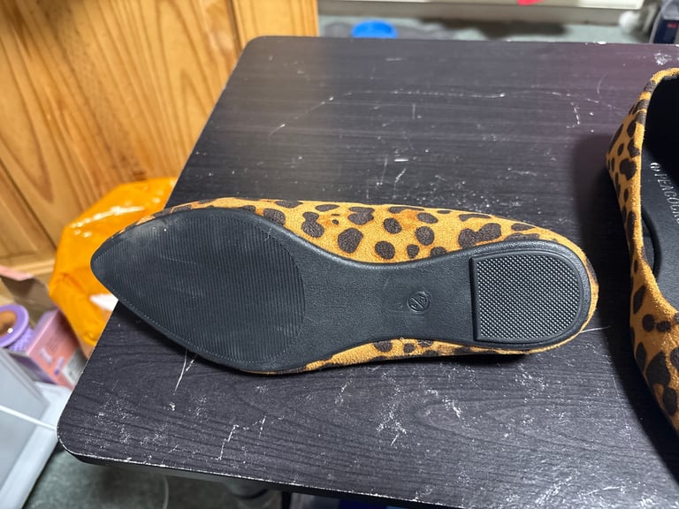 Leopard print shoes