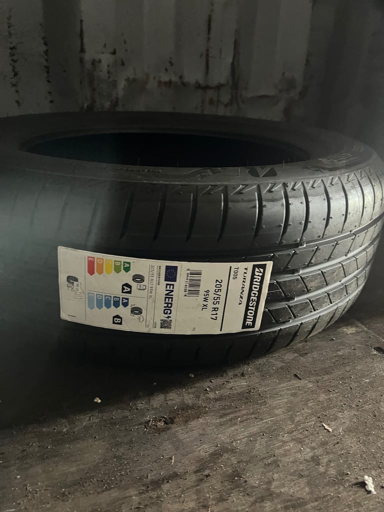 image for 1 X 205 55 R17 95W BRIDGESTONE TURANZA TOO5 🌟 BRAND NEW 
