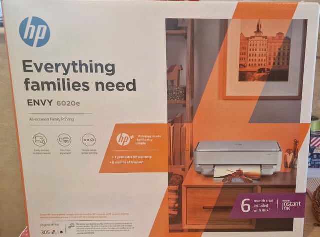 HP Envy 6020e Print, scan and copy printer