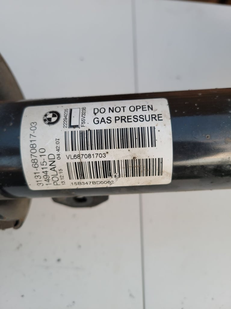 Mini cooper f55 f56 f57 front suspension leg passenger side 