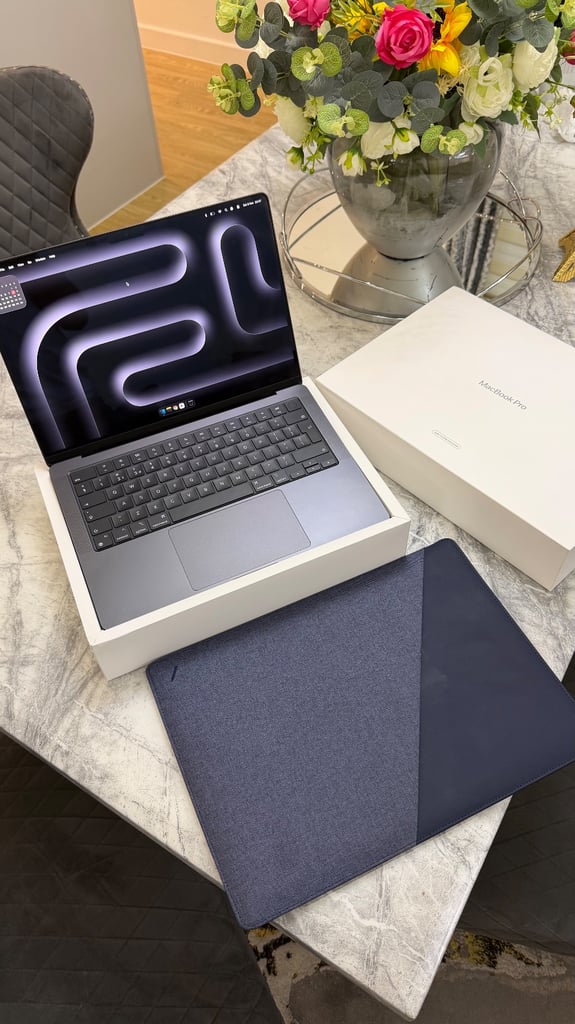 image for 14” MacBook Pro - M4 Pro, 24GB, 1TB. Includes AppleCare+ and Laptop Sleeve