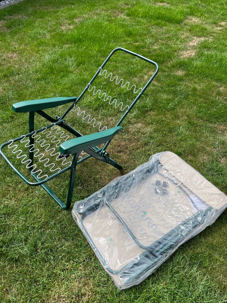 Sun Lounger Chair (Frame Only) Garden Patio Reclining Chair 