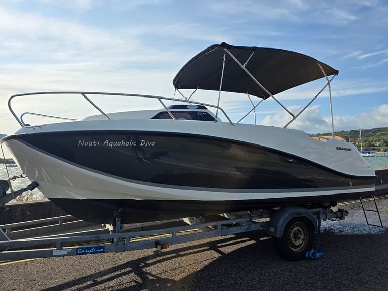 image for 2023 Quicksilver Activ 555 Cabin Boat Powered by Mercury 30hp 2023