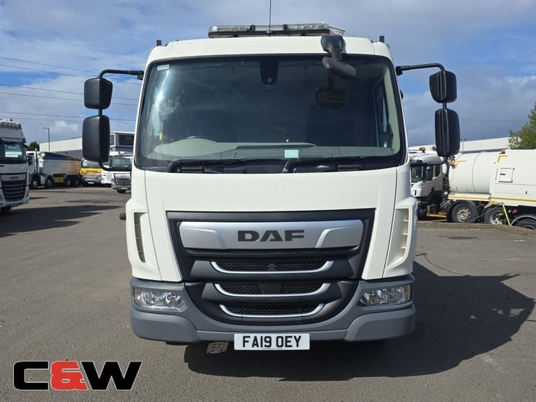 2019 (19) DAF FA LF 210 4x2 DROPSIDE WITH REAR MOUNTED CRANE – 249,000Kms