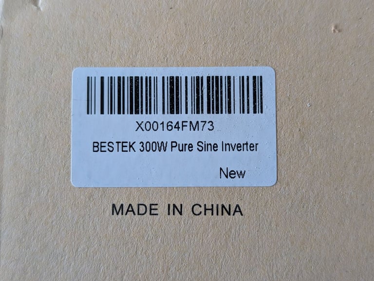 Bestek 300W Pure Sine Wave Power Inverter - BRAND NEW