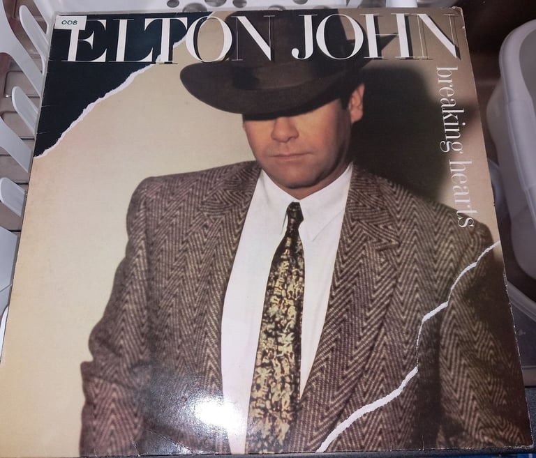 image for  Eighteenth studio album by Elton John – “Breaking Hearts” (1984)