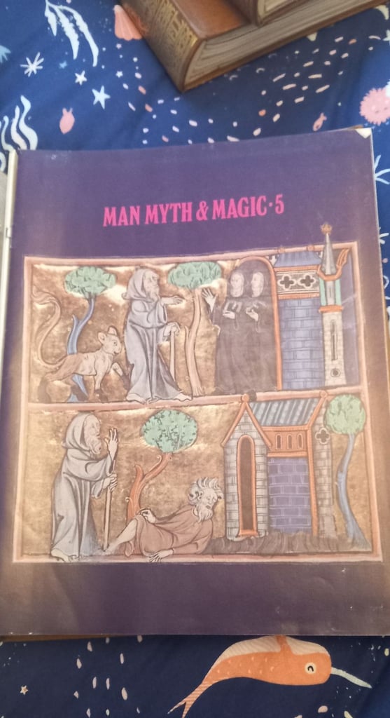 Complete set of Man, Myth and Magic encyclopaedias