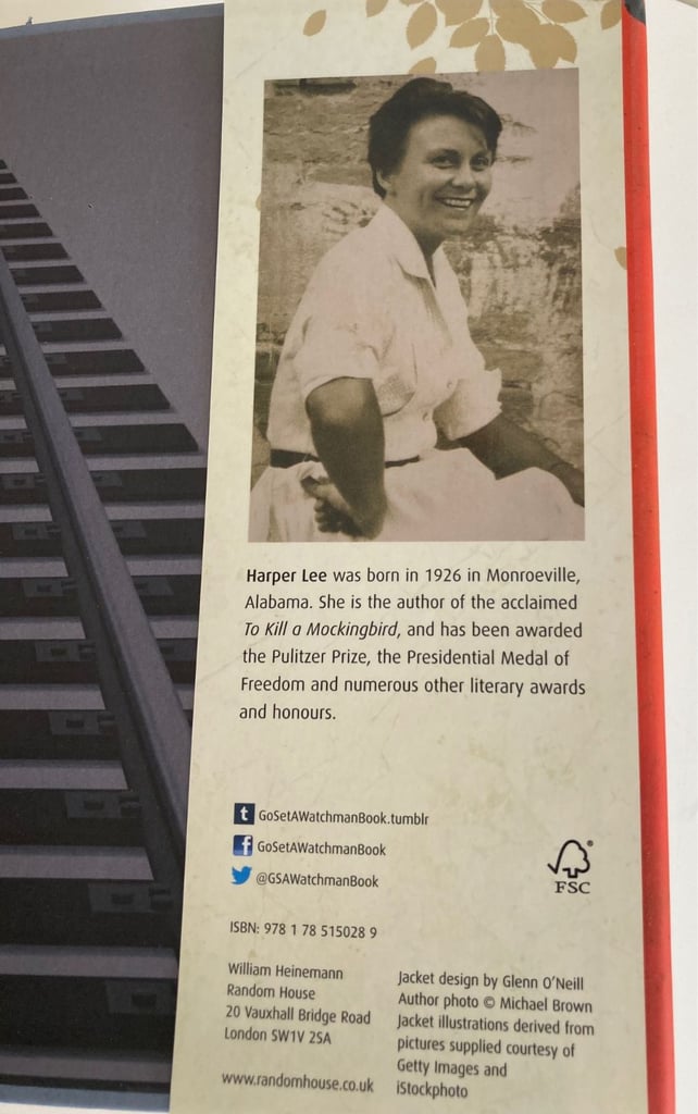 Go Set a Watchman by Harper Lee's Hardback NEW Book