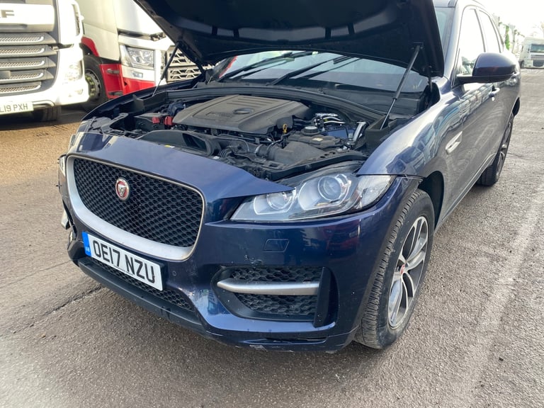 2017 JAGUAR F - PACE R SPORT AWD 2.0 DIESEL SUV DAMAGED SALVAGE CAT N 