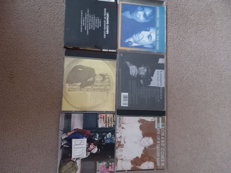 CDs 5 bundles, lucinda williams,leonard Cohen,Bon Jovi, Amy Winehouse,classical music 